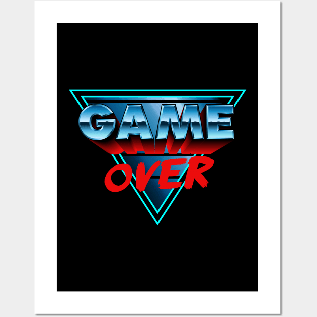 Game Over Wall Art by Remus